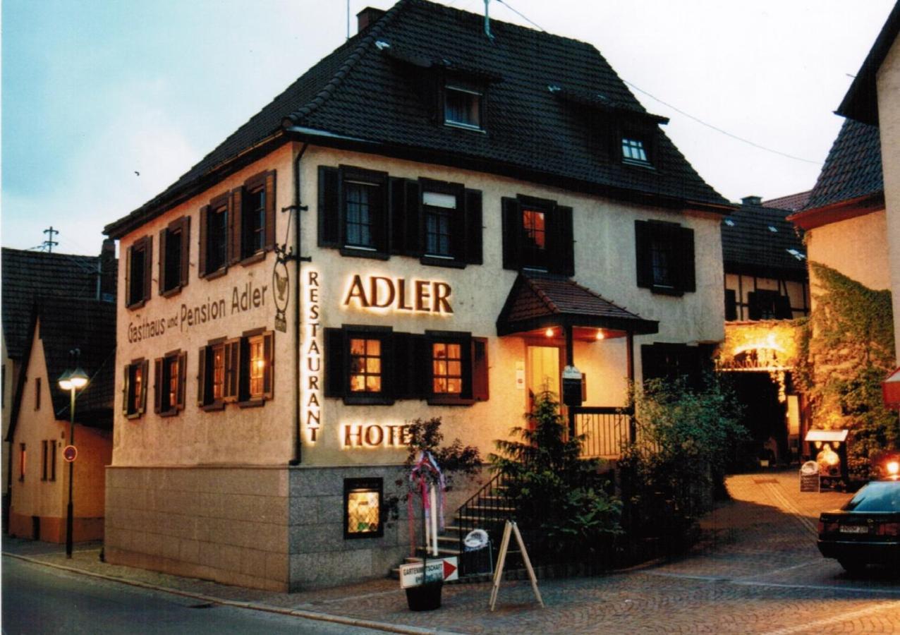 Adler Gaststube Hotel Biergarten Бад-Раппенау Экстерьер фото